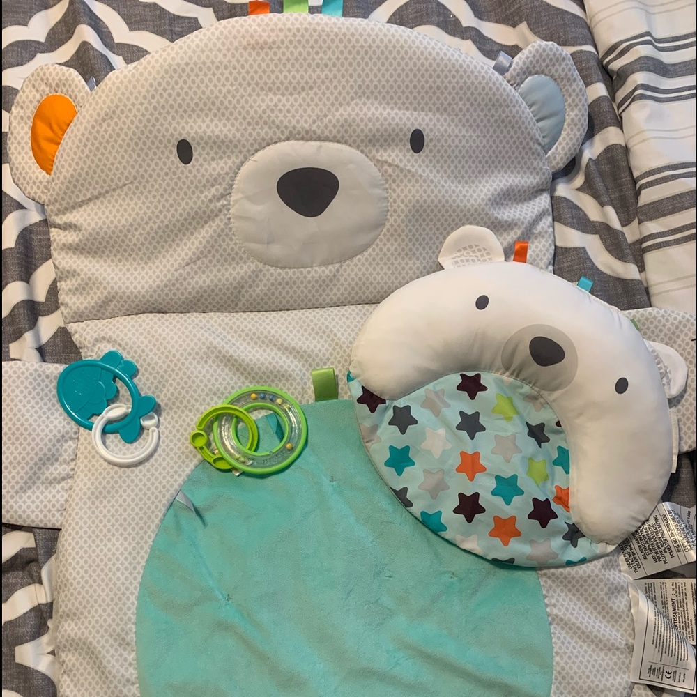 Tummy time Bear